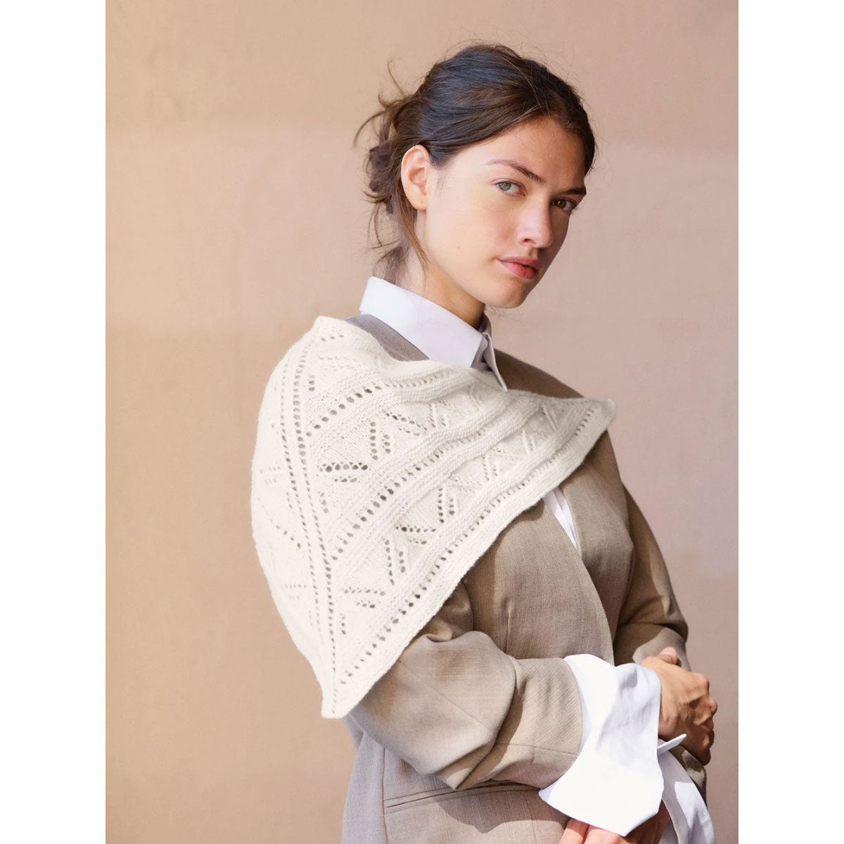 Petra Scarf 2508-01 | Printed Knitting Pattern