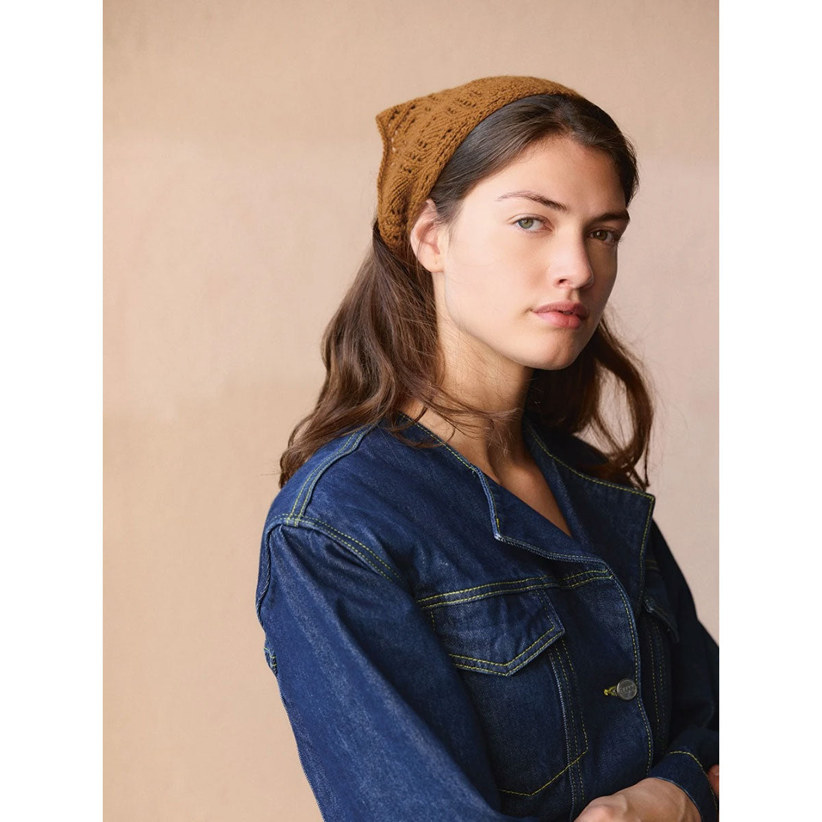 Agnes Head Scarf 2508-04 | Printed Knitting Pattern