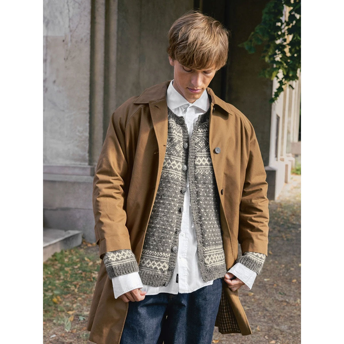 Setesdal Man's Cardigan 2510-07 | Printed Knitting Pattern
