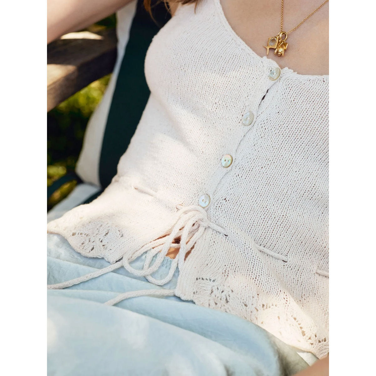 Adeline Singlet 2604-01 | Printed Knitting Pattern