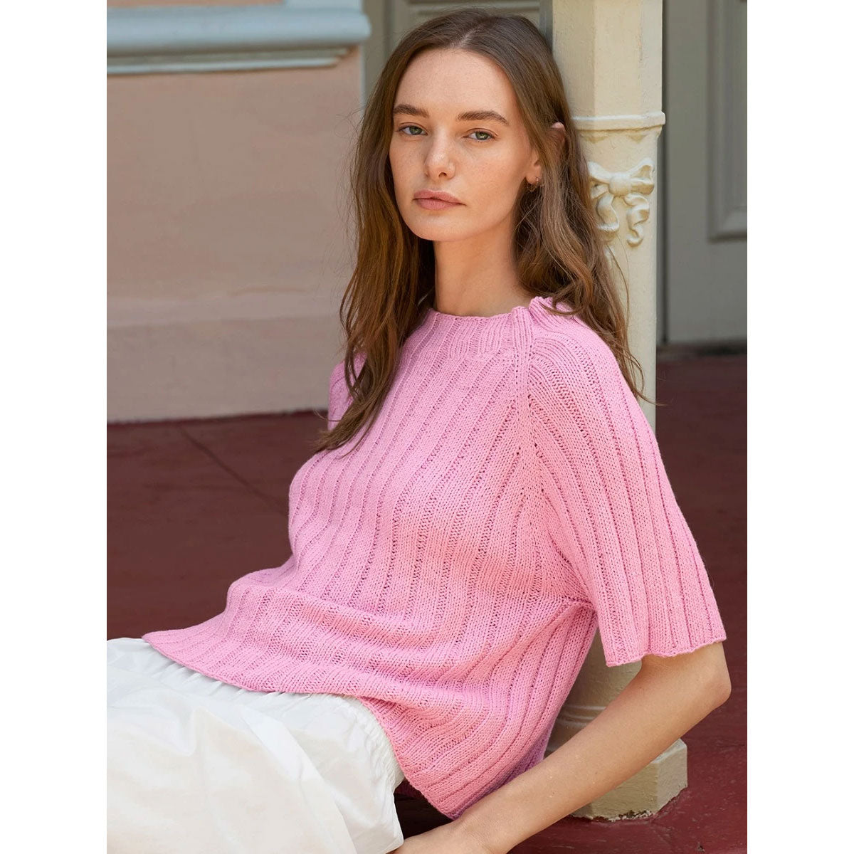 Elva Tee 2604-07 | Printed Knitting Pattern