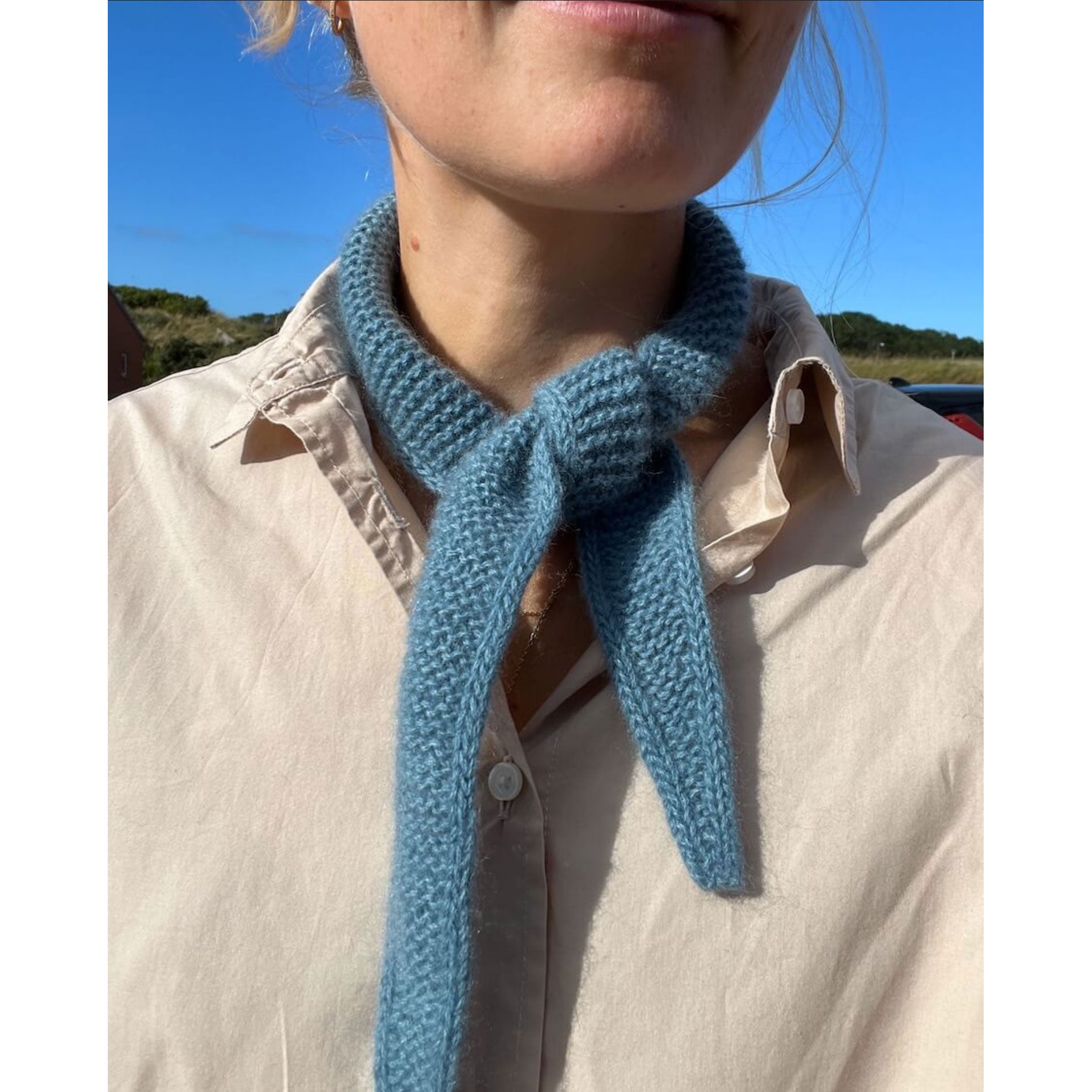 Sophie Scarf | Printed Pattern by PetiteKnit