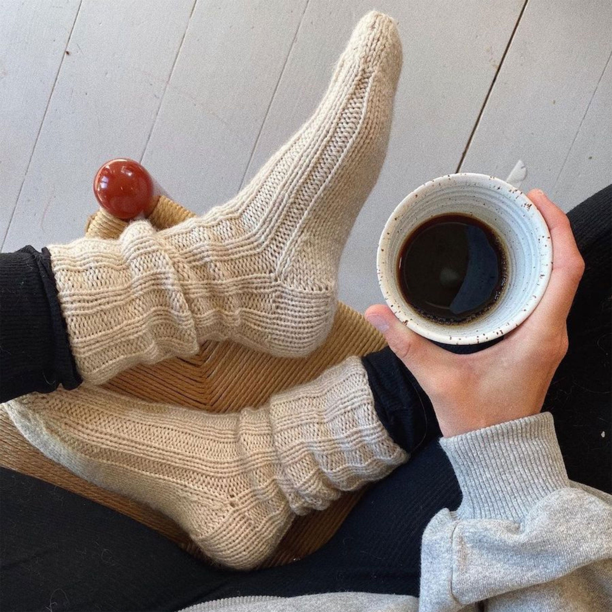 Sunday Socks | Printed Pattern