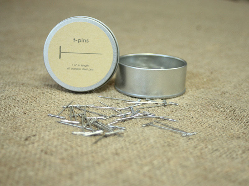 Cocoknits T-Pins - 40 stainless steel pins