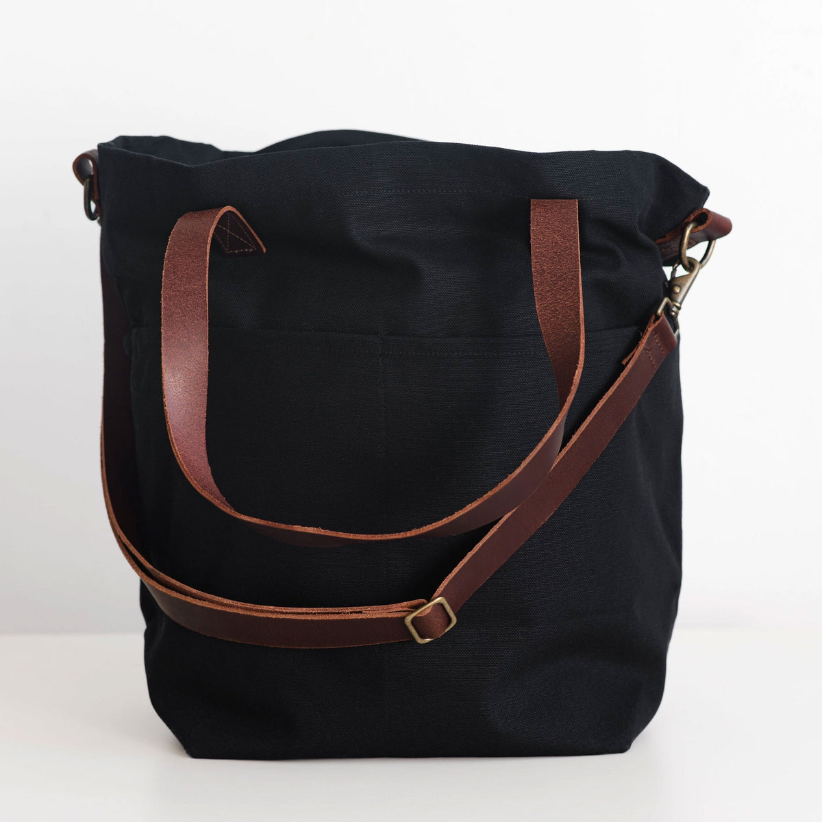 Twig & Horn Canvas Crossbody Project Tote | Knitting Bag